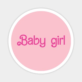 Baby Girl Magnet